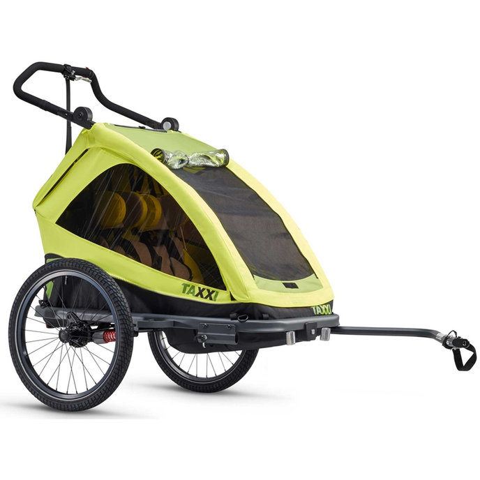 TaXXi Elite 2 Kolesarski voziček rumen