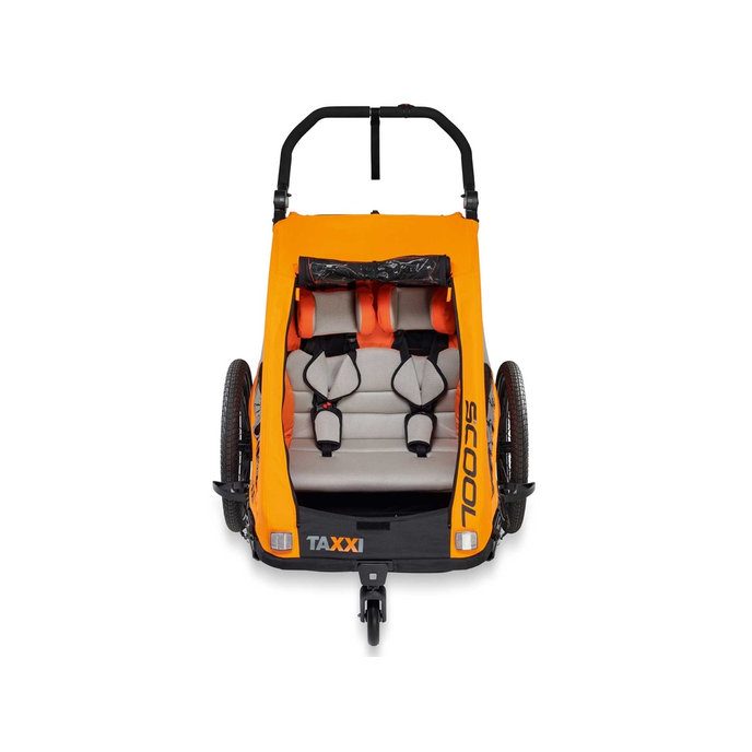 TaXXi Pro 2 Kolesarski voziček oranžen