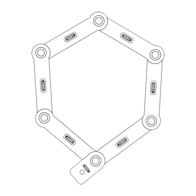 Ključavnica Bordo BIG uGrip 5700/100 BK SH