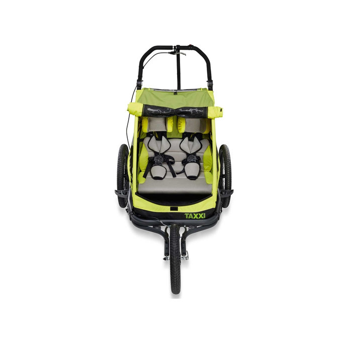 TaXXi Elite 2 Kolesarski voziček rumen