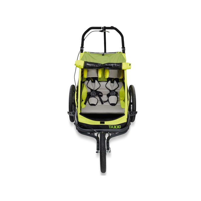 TaXXi Elite 2 Kolesarski voziček rumen