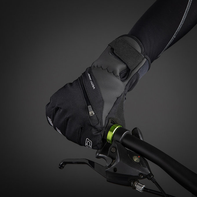 Zimske kolesarske rokavice za odrasle City Liner črne