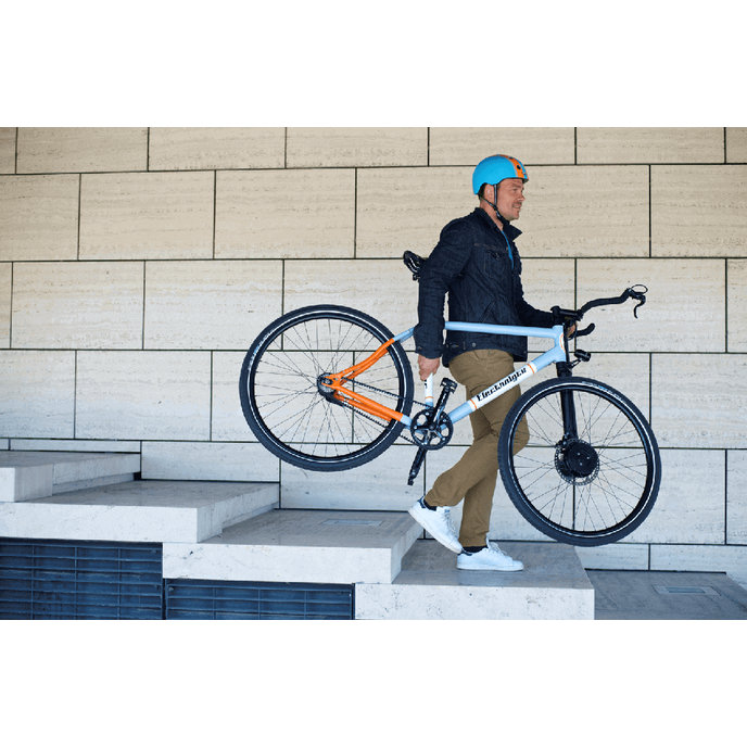 Double Orange Blue Čelada