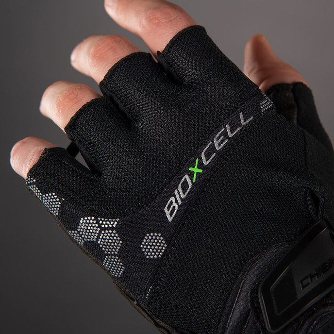Kolesarske rokavice za odrasle BioXCell Pro črne