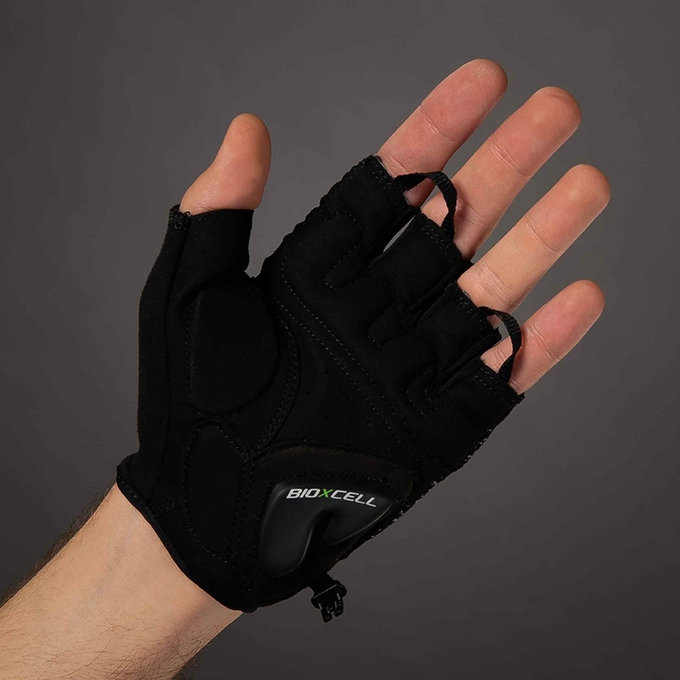 Kolesarske rokavice za odrasle BioXCell Super Fly črne