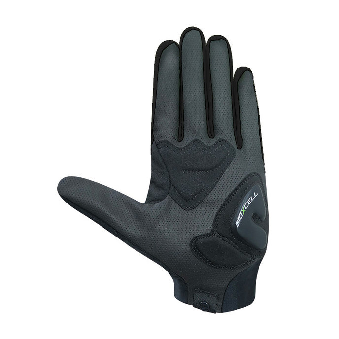 Kolesarske rokavice za odrasle BioXCell Touring črne