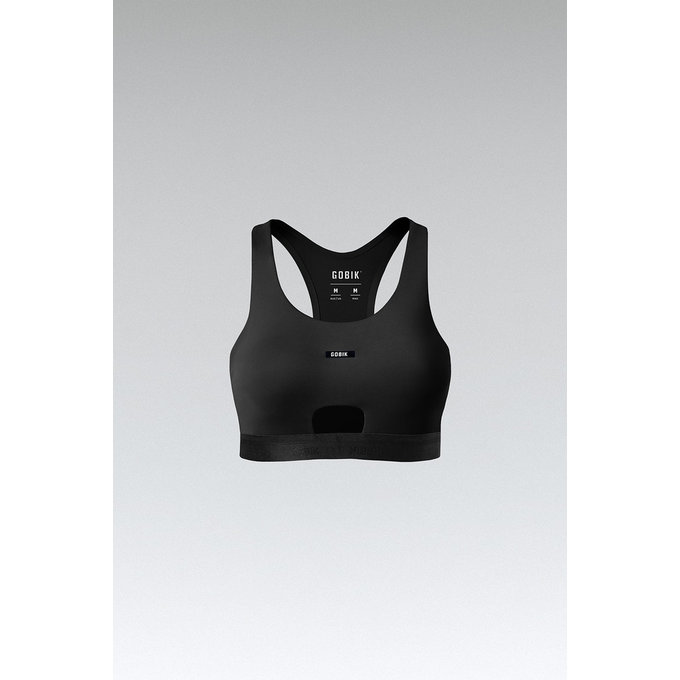 GOBIK  modrček CRUX WOMEN JET BLACK