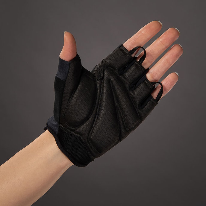 Ženske kolesarske rokavice Lady SuperLight črne