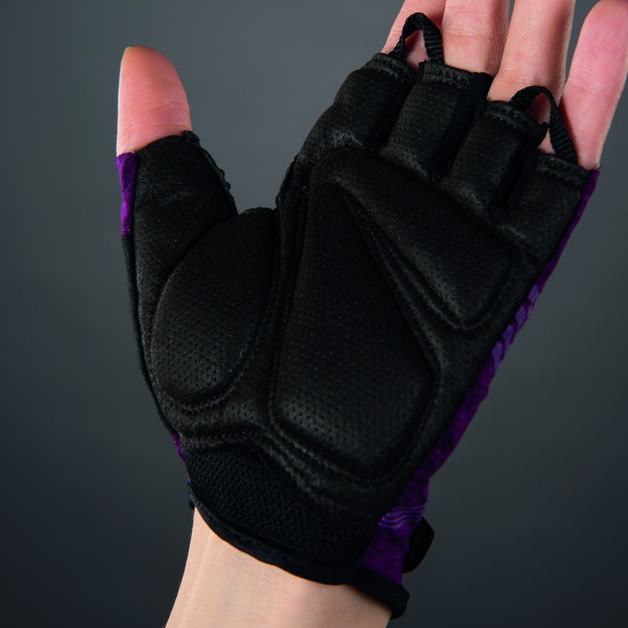 Ženske kolesarske rokavice Lady SuperLight vijolične