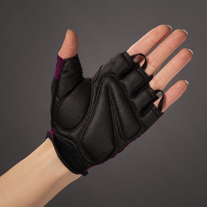 Ženske kolesarske rokavice Lady SuperLight vijolične