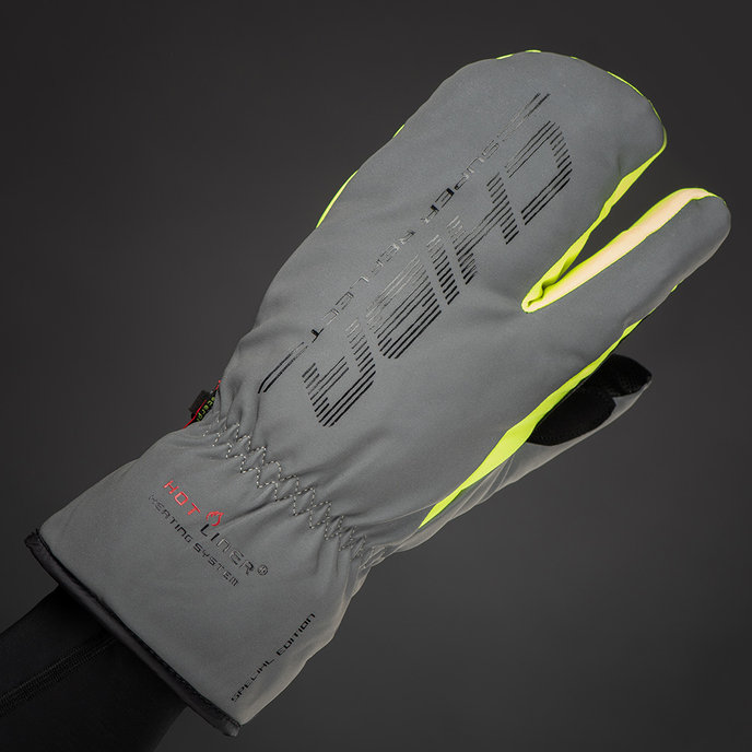 Zimske kolesarske rokavice za odrasle Alaska Plus Grey