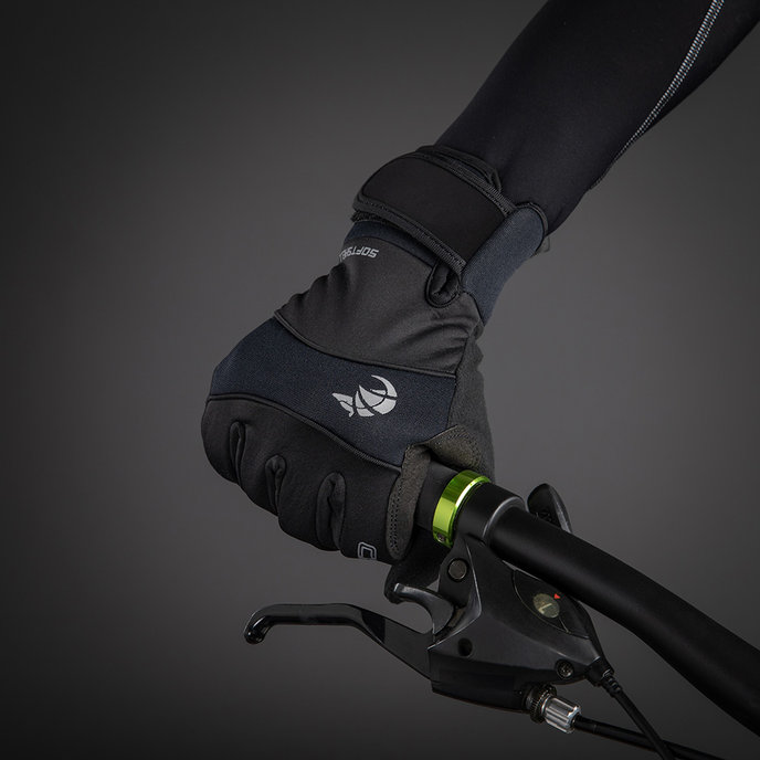 Zimske kolesarske rokavice za odrasle Classic Black