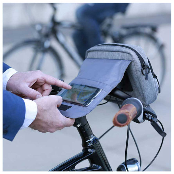 SMARTBAG TOUCH torba za krmilo črna