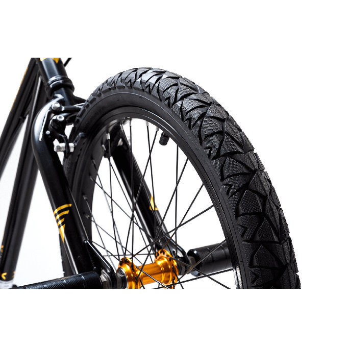 Otroško kolo XtriX 40 črna / zlata (od 120cm)