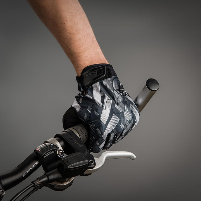 Kolesarske rokavice za odrasle Elements sive