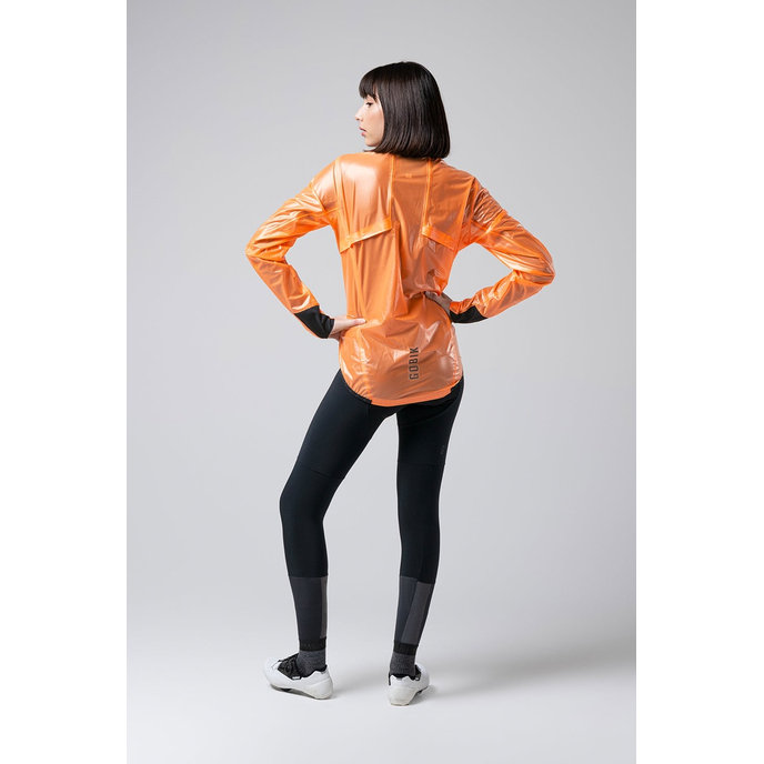 GOBIK jakna PLUVIA 2.0 UNISEX BLAZING ORANGE