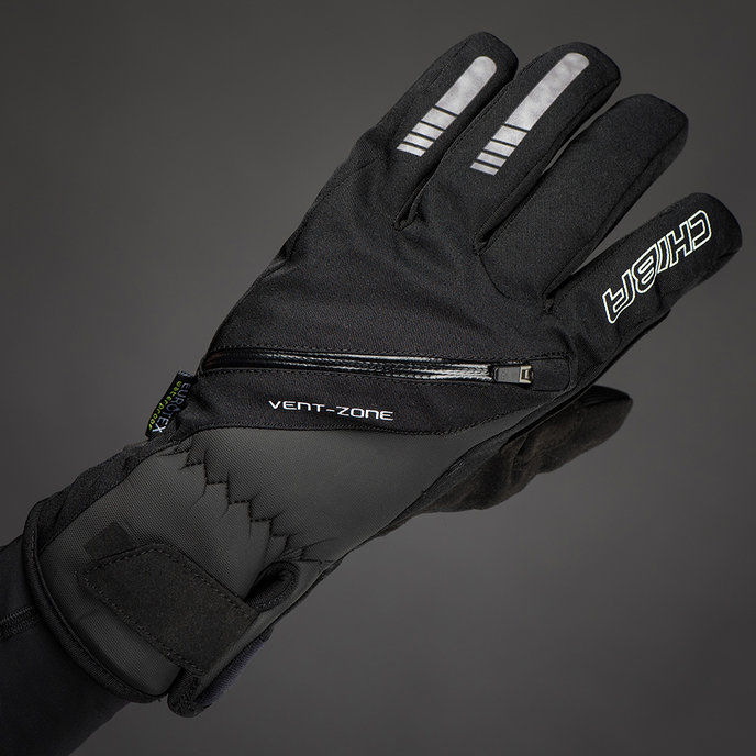 Zimske kolesarske rokavice za odrasle City Liner črne