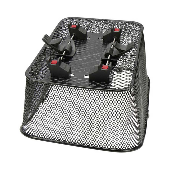 CITY BASKET 2 nosilna košara črna