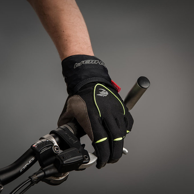 Kolesarske rokavice za odrasle Pro Summer črne