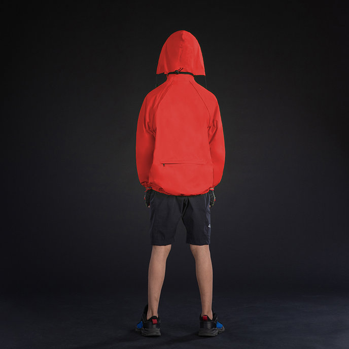 Otroška dežna jakna rdeča