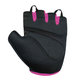 Ženske kolesarske rokavice Lady Gel črne/rožnate