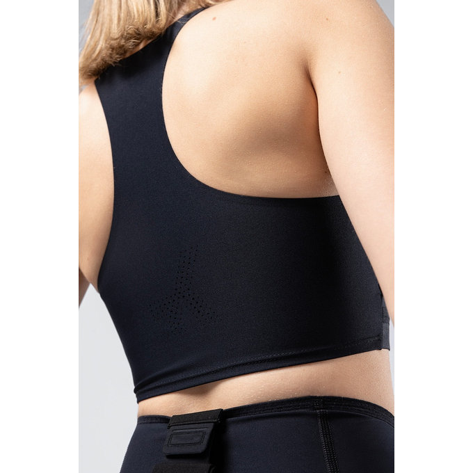 GOBIK modrček CRUX WOMEN JET BLACK