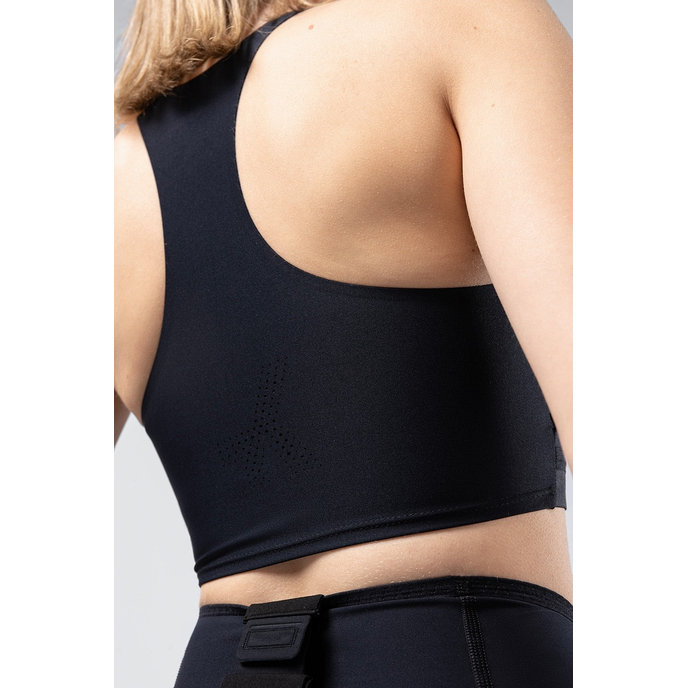 GOBIK  modrček CRUX WOMEN JET BLACK