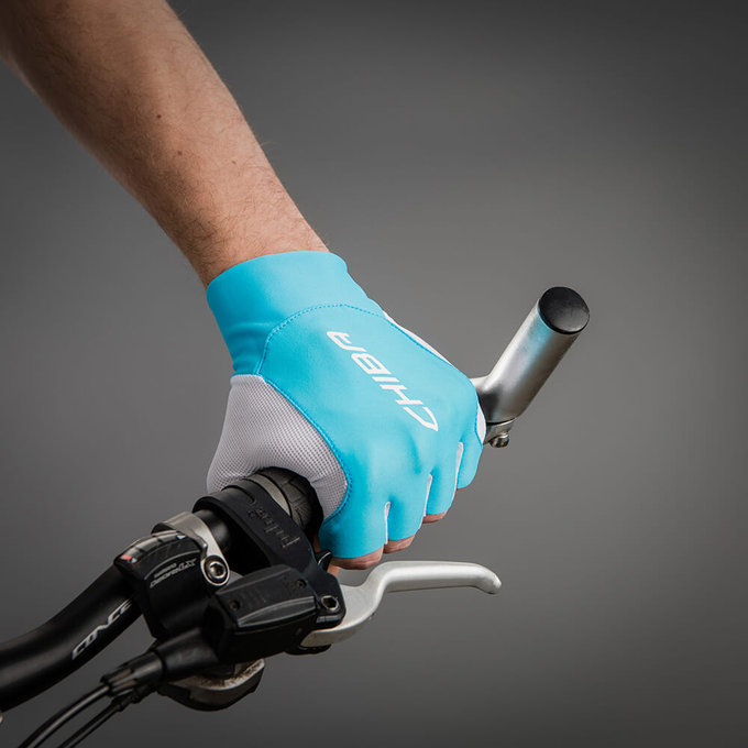 Kolesarske rokavice za odrasle Mistral turkizne