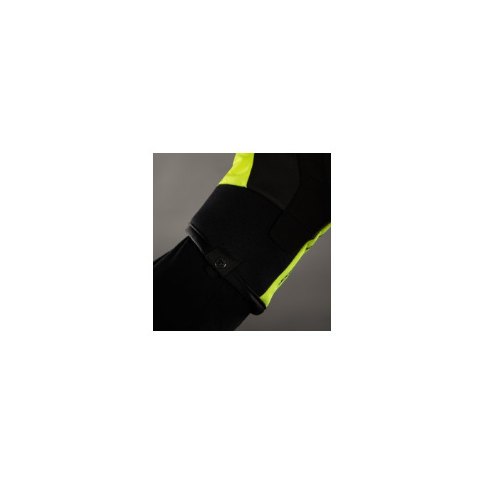 Zimske kolesarske rokavice za odrasle BioXCell Warm Winter neon rumene