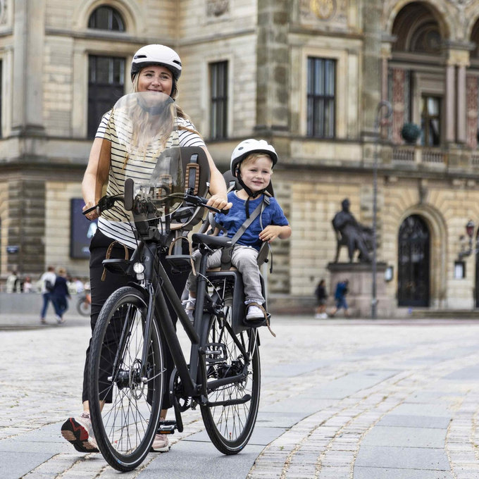 Sprednji kolesarski sedež z adapterjem
