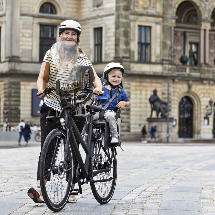 Sprednji kolesarski sedež z adapterjem