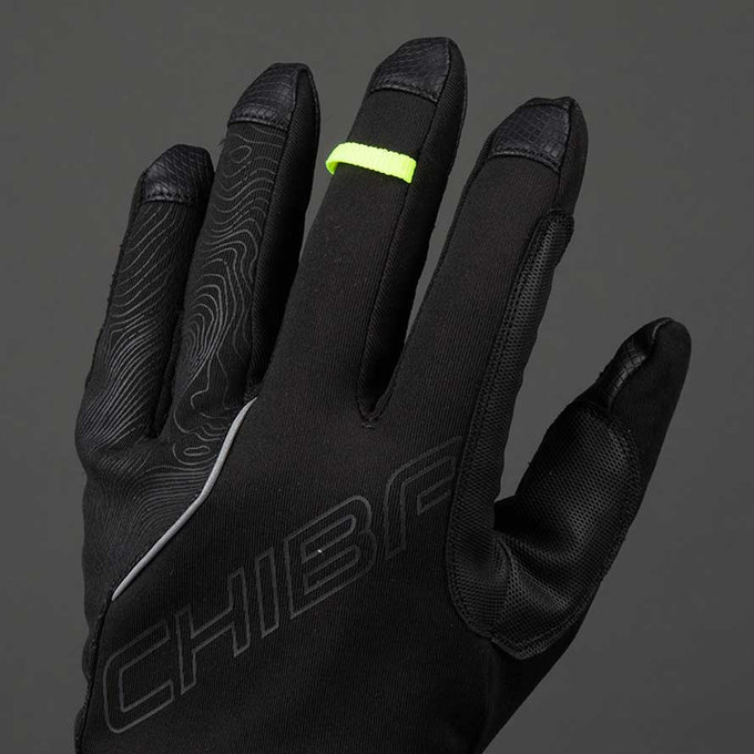 Zimske kolesarske rokavice za odrasle Express+ črne