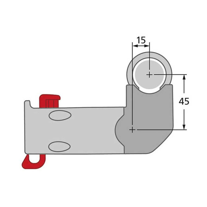 Komplet za namestitev adapterja za krmilo E 90°