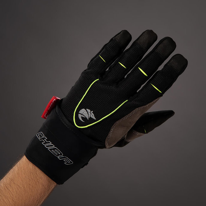 Kolesarske rokavice za odrasle Pro Summer črne