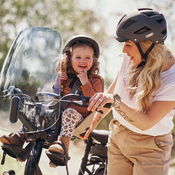 Sprednji kolesarski sedež z adapterjem
