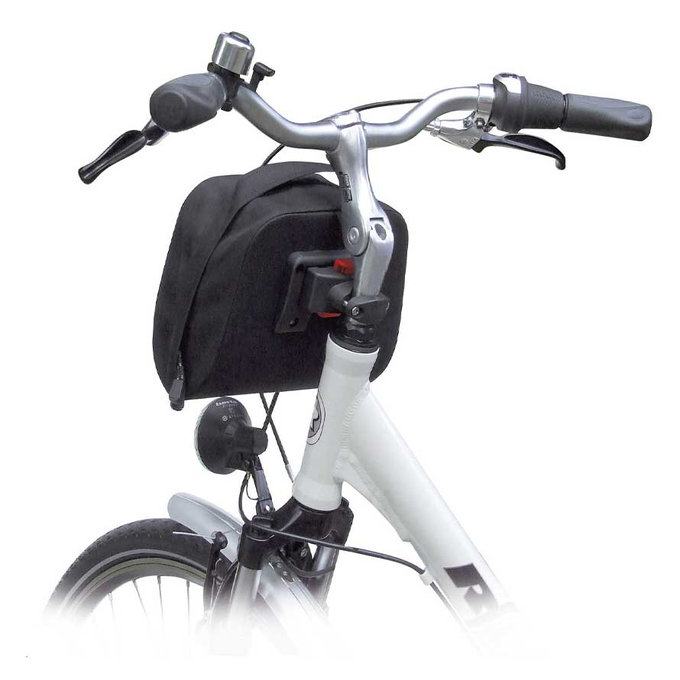 BAGGY torba za krmilo črna