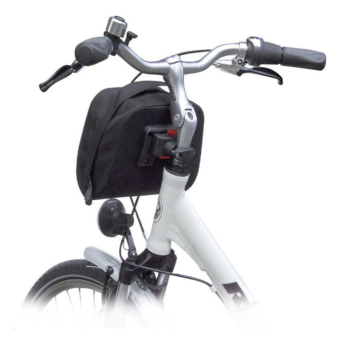 BAGGY torba za krmilo črna