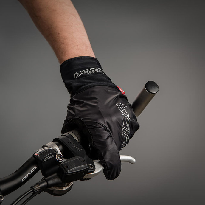 Kolesarske rokavice za odrasle Pro Summer črne