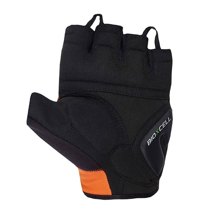 Kolesarske rokavice za odrasle BioXCell Super Fly oranžne/črne