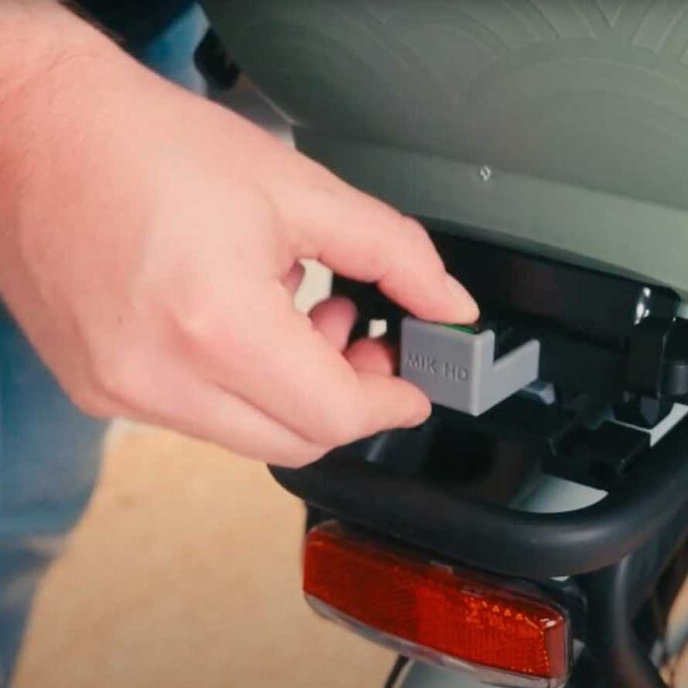 Zadnji sedež Ta-ke za kolesa s prtljažnikom MIK