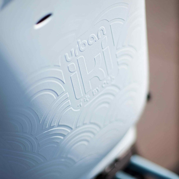 Zadnji kolesarski sedež z adapterjem za prtljažnik