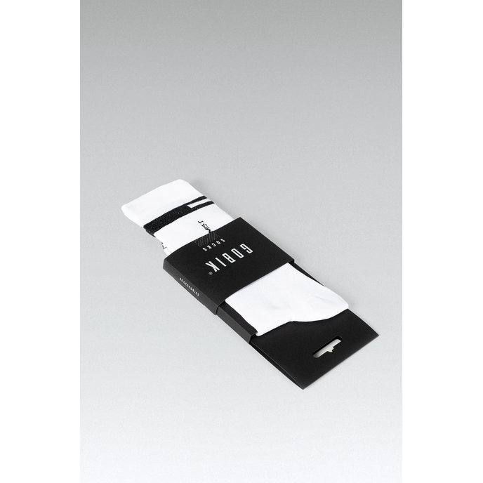 GOBIK nogavice SUPERB WHITE UNISEX EXTRA LONG HORIZON