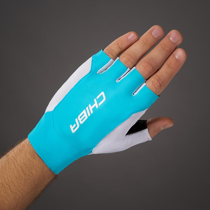 Kolesarske rokavice za odrasle Mistral turkizne