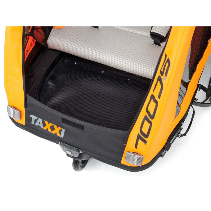 TaXXi Pro 2 Kolesarski voziček oranžen