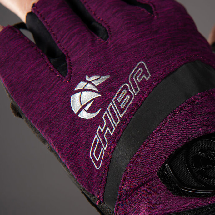 Ženske kolesarske rokavice Lady BioXCell vijolične