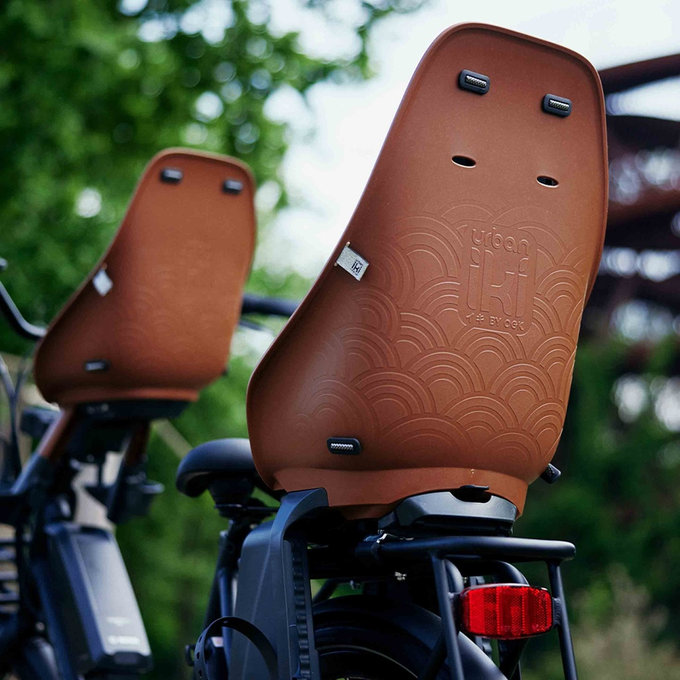 BIO zadnji kolesarski sedež z adapterjem za prtljažnik