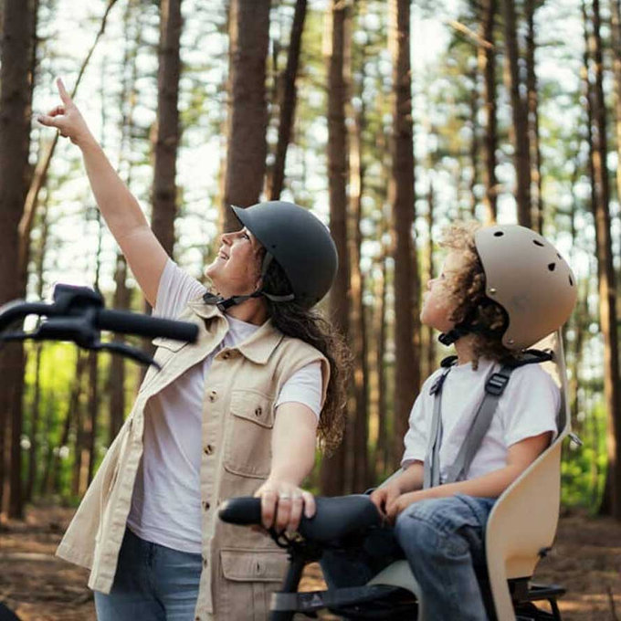 Zadnji kolesarski sedež U-me Easyfix