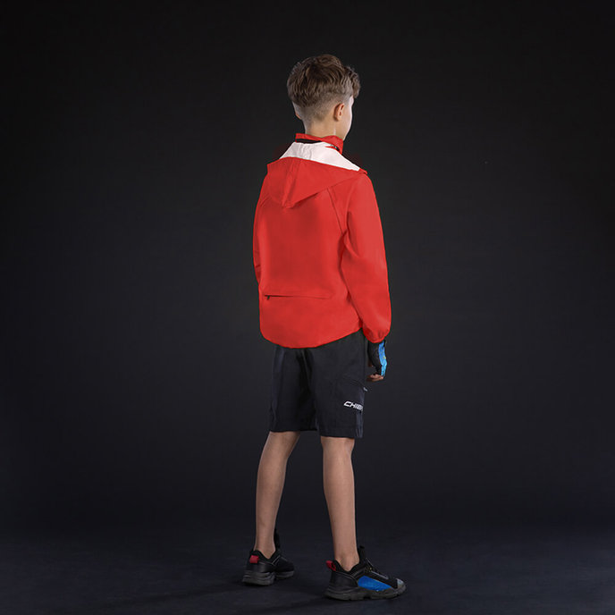 Otroška dežna jakna rdeča