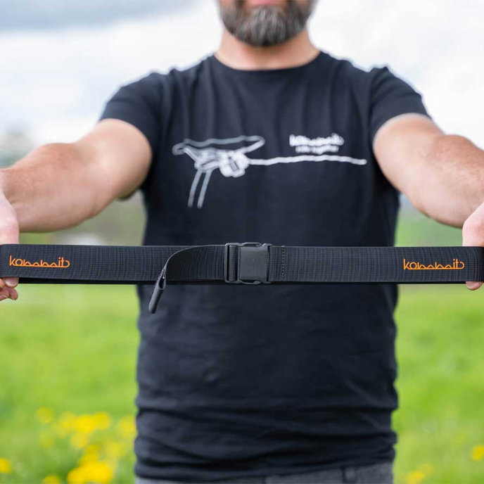 Pas za samonavijalno vrv za vleko kolesa