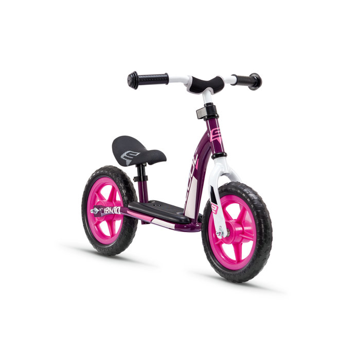 Otroški poganjalec pedeX easy 10 vijolično/rožnat